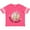 Football Pink and White, variant on Inktastic Baseball Princess- Tiara Girls Toddler T-Shirt