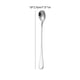 thumbnail image 3 of Matsuzay Cucharas de mango largo de acero inoxidable para café, café con leche, cuchara para mezclar postre, cuchara para helado, accesorios Type3 NO3, 3 of 6