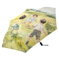 thumbnail image 5 of Children Folding Umbrella UV50+ Waterproof Sun Protection Auto Open Close Compact Fiberglass Frame, 5 of 8