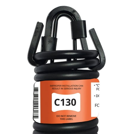 E900 HARDWARE C130 30-Inch Clip-End Garage Door Spring (.283" #1 Wire)