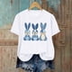 thumbnail image 2 of TaTaai Womens Casual Printed Short Sleeve T Shirt Round Neck Loose Fit Soft Blouse Fashion Easter Graphic Tee Lightweight for Spring Summer Daily Work Vacation Gift, 2 of 6