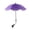 Dark Purple, variant on Universal Pushchair Parasol 30.71in UPF50+ Portable Sun Shade with Rotating Clamp for Pram, Orange 1pc