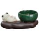 thumbnail image 2 of Quemador de incienso de rana Perfecl escultura decorativa figura de animal, 2 of 8