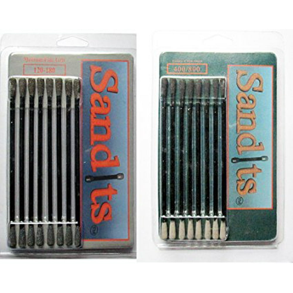 Sandits Combo 2 Pack Sanding Tool 120180 / 400/800 Grit Fine Sanding