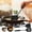 Black, variant on Silicone Cooking Spatulas and Spoons, Heat Resistant Silicone Cooking Utensils Set, Non Stick Kitchen Utensils Solid & Slotted Spatula and Spoon Set for Cooking