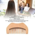 thumbnail image 3 of Peine de madera ANGGREK de Bolsillo Portátil de Dientes anchos Ergonómico Para hombres, 3 of 7