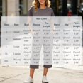 thumbnail image 3 of Zynoxe Womens Solid Color Lounge Sets Casual Crew Neck Short Sleeve Tops and Drawstring Capri Pants Tracksuit Sets Breathable Soft Two Piece Outfits, 3 of 7