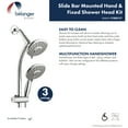 thumbnail image 4 of Belanger SYM001CP Retrofit Shower Head and Hand Shower System, Polished Chrome, 4 of 6
