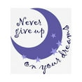 thumbnail image 3 of CafePress - NEVER GIVE UP ON DREAMS Baseball Jersey - Kids Cotton Baseball Jersey, 3/4 Sleeve Shirt, 3 of 4
