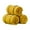 Oval 4.5x2.5x2.5cm, variant on 3 Pieces Mini Hay Bales Simulation Decor Resin Material Perfect for Dollhouse Farm Scene DIY Crafts Display