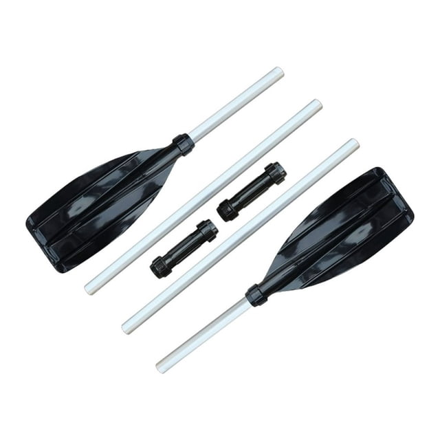 LOVEVER Splicing Kayak Paddle Portable Paddles Aluminum Alloy Inflatable Canoe Fin Accessories 2 Pcs