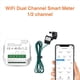 thumbnail image 2 of 2X Medidor de Energía Digital Inteligente Tuya WiFi, Transformador de Corriente de 80 A, Monitor de Consumo de Producción de Energía Solar Fotovoltaica, 2 CT, 2 of 5