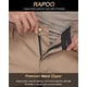 thumbnail image 3 of Pantalones tácticos de trabajo Rapoo Cargo para hombre, resistentes al agua, color caqui, 3 of 6
