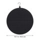 thumbnail image 2 of unbranded 1Ud Practical Wall Jewelry Holder En Negro Con Redondo Para Guardar Collares Y Clips, 2 of 8