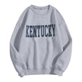 thumbnail image 1 of OUSITAID Tee-Shirts Décontractés à Manches Longues pour Femmes, Col Rond, Chandails en Molleton Amples, 1 of 3