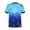 Light Blue, variant on YiZYiF Kids Boys Short Sleeve Soccer Goalkeeper Jersey Uniform Youth Quick dry Football Shirt Fluorescent Green 6