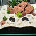 thumbnail image 4 of BingTong Aquarium Underground Viewing Tunnel Cave | Natural Curved Gravel Hideout for Fish & Shrimp | Fish Tank Decoration For Catfish Shrimp Reduce Aquatic Pet B-Black, 4 of 6