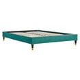thumbnail image 2 of Harlow Full Performance Velvet Platform Bed Frame-MOD-6269, 2 of 5