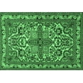 thumbnail image 1 of Ahgly Company Indoor Rectangle Persian Emerald Green Traditional Area Rugs, 3' x 5', 1 of 4