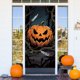 thumbnail image 4 of Cortina colgante para puerta de Halloween, suministros para diseño de escenas de fiestas y festivales, tela decorativa para colgar en el porche., 4 of 5