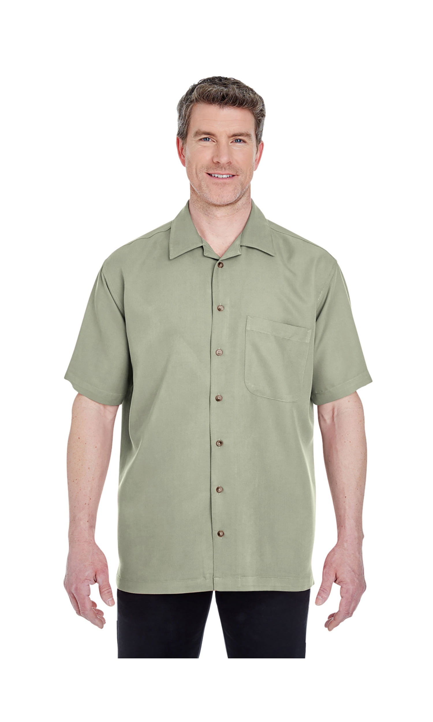 UltraClub - UltraClub Men's Cabana Breeze Camp Shirt, Style 8980 ...