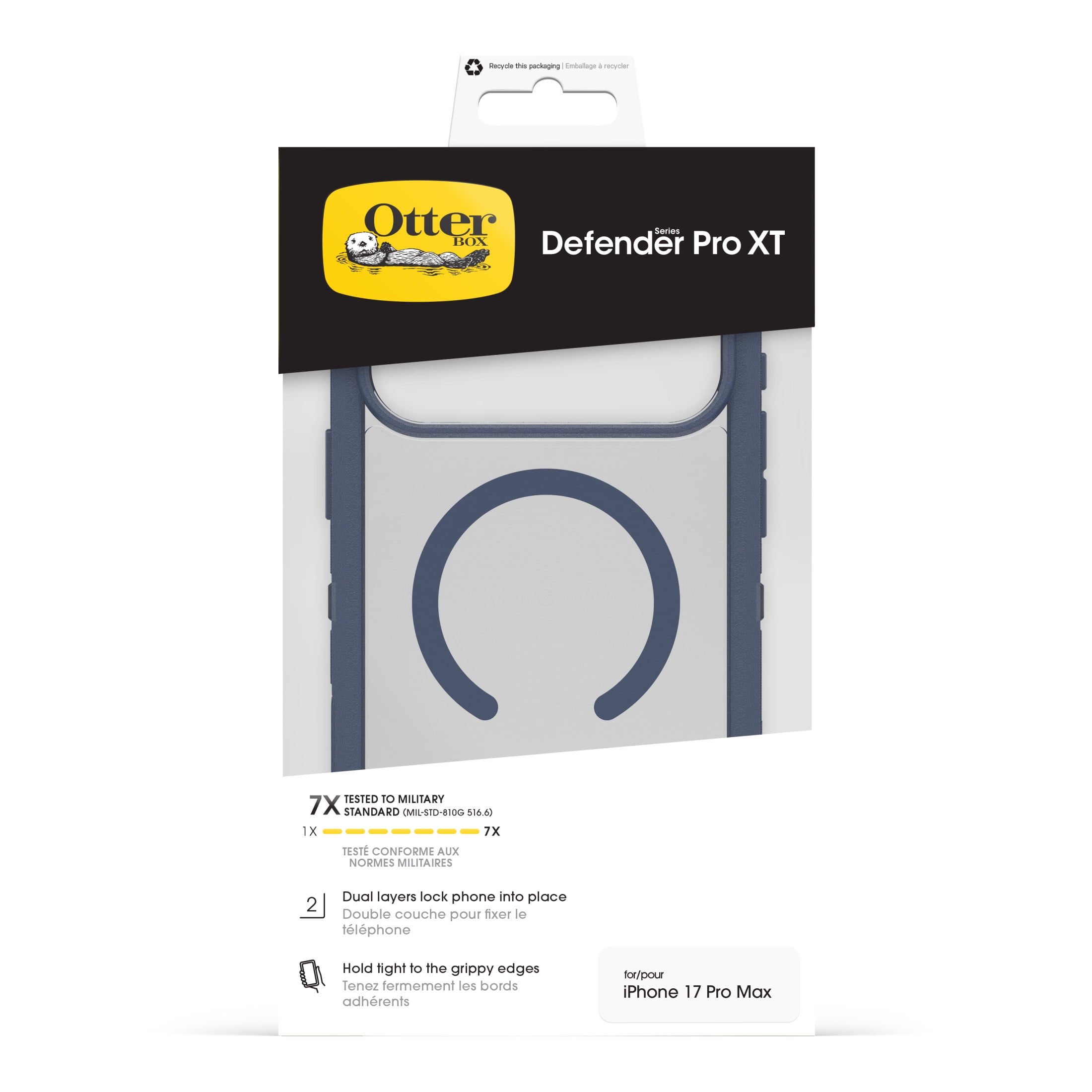OtterBox Defender Series Pro XT Case with MagSafe and Camera Control for Apple iPhone 17 Pro Max - Blue