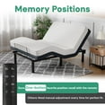 thumbnail image 7 of SunsGrove Bed Frame Adjustable Leg Heights Wireless Remote Electric Bed Frame, Full, 7 of 7