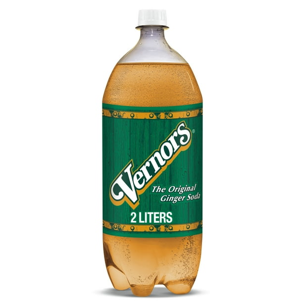 Vernors Original CaffeineFree Ginger Ale Soda Pop, 2 Liter Bottle