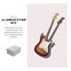 thumbnail image 5 of 1 UNID aluminio pisón caja caja de guitarra pedal de recinto reemplazo (plata), 5 of 8