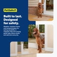 thumbnail image 6 of PetSafe Sliding Glass Pet Door, 1 Piece for Dogs and Cats, Large-Tall, White - Up to 96 inches, 6 of 9