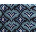thumbnail image 4 of oneOone Georgette Viscose Fabric Ogee Flame Stitch Fabric Prints By Yard 42 Inch Wide, 4 of 4