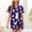 *Purple, variant on ClodeEU Women's Milk Silk Easter Print Pajama Set ,Short Sleeve Button-Down Tops and Shorts Sets Yellow,Womens Plus L