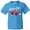Pacific Blue, variant on Born to Race- Red Race Car Youth T-Shirt