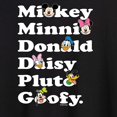 thumbnail image 3 of Mickey & Friends - Mickey Friends Character List - Women's Oversized T-Shirt, 3 of 5