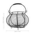 thumbnail image 2 of QUMIIRITY Cesta De Hierro Compacta Para Y Verduras Con Estructura Fuerte Y Uso Diario, 2 of 6