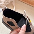 thumbnail image 6 of REDARER Lace Up Casual Sneakers, Retro Shoes with Beaded Charm, Versatile Everyday Wear for Autumn Fall,Size:6-7 Years, 6 of 7