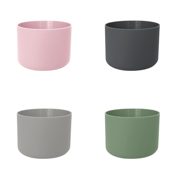 4 PCS Silicone Water Bottle Boot,Compatible with 40oz TumblerProtective Anti-Scratch & Anti-Dent No Noise Sleeve Cover