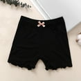 thumbnail image 2 of Posijego Girls Under Dress Short Bow Front Elastic Waist Biker Shorts Little Girl Summer Dance Shorts, 2 of 5