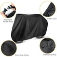 thumbnail image 4 of Maveek Bicycle Cover Waterproof Bike Rain Cover For Outside Storage, 190T Nylon Cycle Case Anti Dust Rain UV Protection  (Blakck, L-Size), 4 of 9