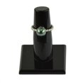 thumbnail image 3 of de de boda ajustable con perla de concha de agua dulce con patrón de flores elegante Zulema Anillo base en blanco, 3 of 6