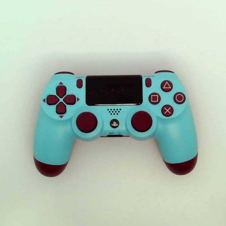 pin forstene Mantle Used DualShock 4 Wireless Controller for PlayStation 4 - Berry Blue -  Walmart.com