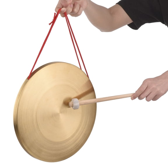 Nishore Gong,Chapel Opera Percussion Copper Chapel Opera With Round Play Hand Copper Chapel Percussion With Round Opera Percussion With Round Play Hammer Eryue Adben Qinquan