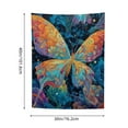 thumbnail image 3 of FCXZI Butterfly Colorful Magic Print Tapestry Wall Hanging 60x80 30*40in, 3 of 5