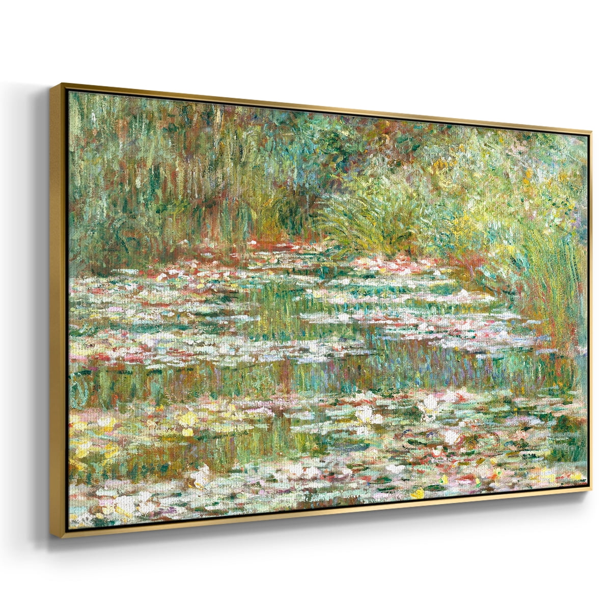 Vintage Landscape-CCXLI By Wexford Home Framed in Gold Wood Gallery Wrapped Canvas 17 in. x 25 in.