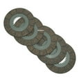 thumbnail image 2 of Clutch Friction Plate Set Of 5 Unit Fits BSA Bantam D1 D3 D5 D7 D10 D14 B175, 2 of 5