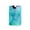 Pastel Blue Dandelions, variant on Foldable Laundry Hamper Bag with Handles Dirty Clothes Basket 12.6" x 11" x 22.7" Green Ink Splatter Pattern