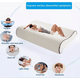 thumbnail image 3 of 2 Pza Almohadas Foam Cómodo Ergonómica Blanco, 3 of 5
