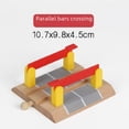 thumbnail image 4 of Accesorios de vías de tren de madera a granel, plataforma de barricada, escena de pista, juguetes educativos, 4 of 4