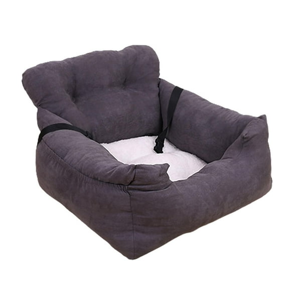 Pet Car Booster Seat Dog Car Seat for Pet Accessories Small Medium Dogs Cats Deep Gray Walmart