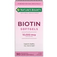 thumbnail image 3 of Nature's Bounty Hair Growth Supplement, 1 Per Day, Clinically Shown to Support Thicker, Fuller Hair, with Biotin, Silicon & Arginine, 90 Capsules, 3 of 4
